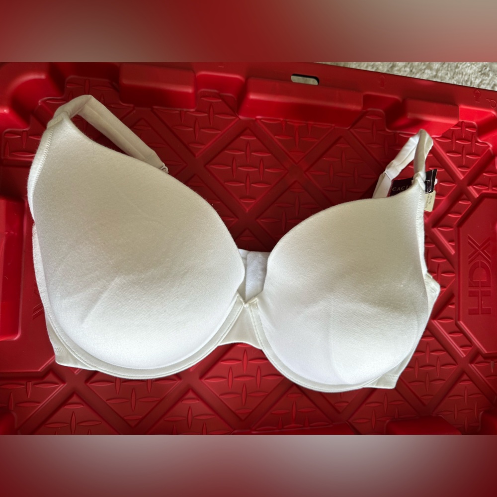 Cacique White Molded T-Shirt Bra